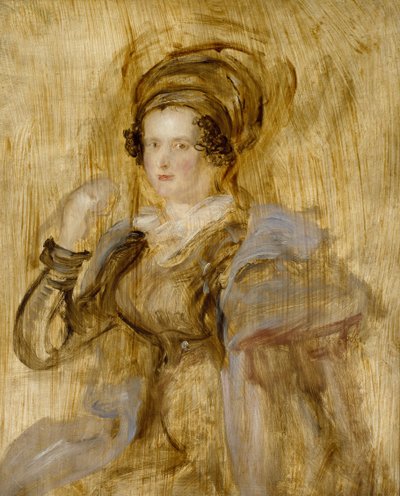 Portrait de Maria, Lady Chalcott, 19ème siècle - David Wilkie